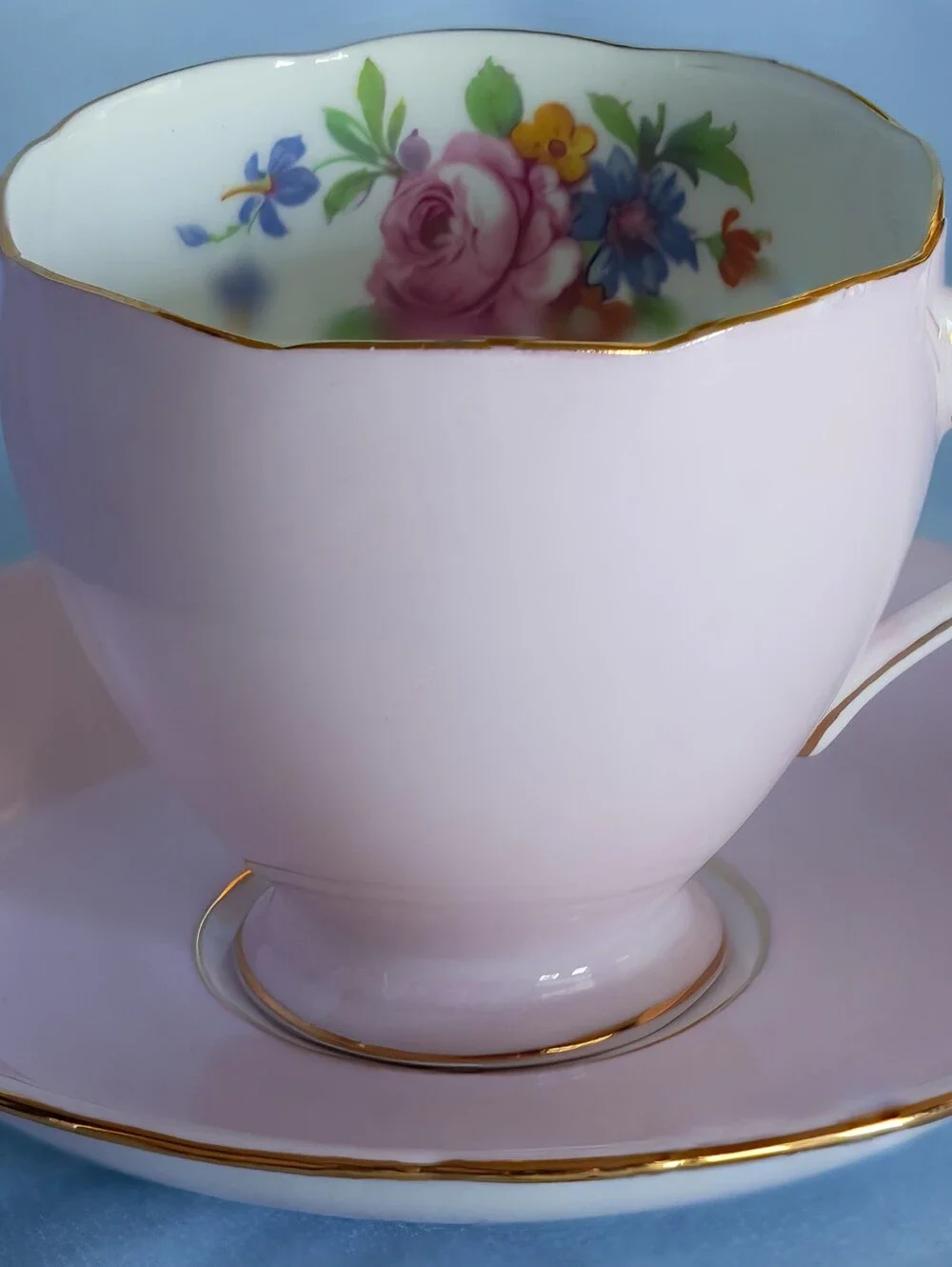 Beautiful England Cup  Saucer Set Of 8 Vintage,Royal Grafton, Rosina,Duchess,etc